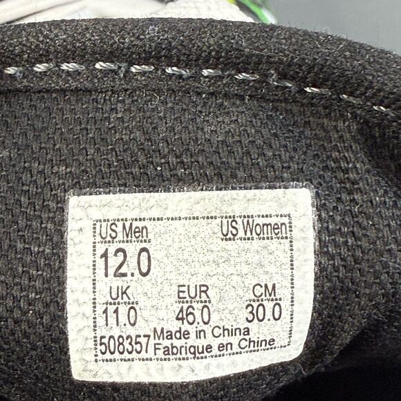 VANS OLD SKOOL EYES IN THE DARK BLACK / GREEN sneaker shoes men’s size 12 - Picture 7 of 8